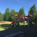 Детская площадка п. Деревянка
